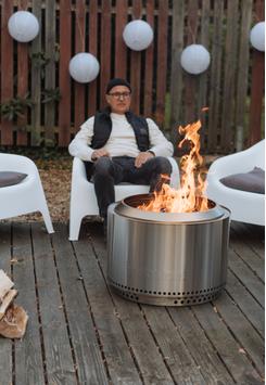 Solo Stove Bålpanne Yukon2.0 Kit Stål med askeskuff (777-SSYUK-SD-27-2.0)