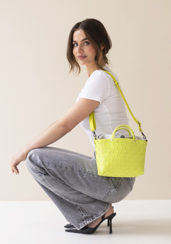 Handed By Veske Dash Bright-Green 20x9xH16cm  (629-BFC92-154)