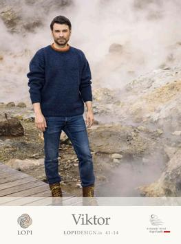 Istex Mønster Viktor Genser Lettlopi