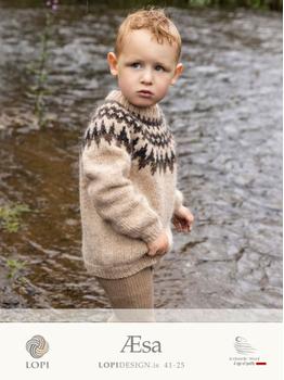 Istex Mønster Æsa Barnegenser Lettlopi (634-590021)