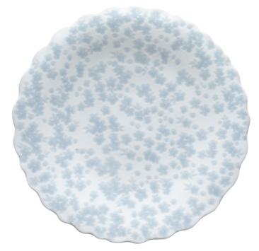 Wik & Walsøe Slåpeblom Tallerken Blå Ø21 (500-85220)