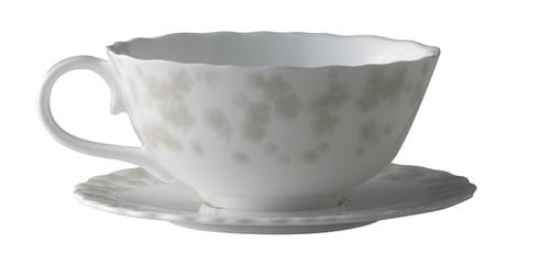 Wik & Walsøe Slåpeblom Tekopp+Skål Grå 30cl (500-55219)