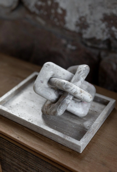 Jakobsdals Knot Dekorasjon Marmor 20x20 (786-N892346-70)