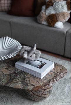 Jakobsdals Knot Dekorasjon Marmor 20x20 (786-N892346-70)