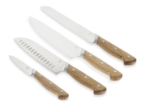 Morsø Foresta Knivsett Eik-Rustfritt 4-deler (379-27747)