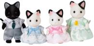 Sylvanian Families Tuxedo Kattefamilie 4stk (366-5181)
