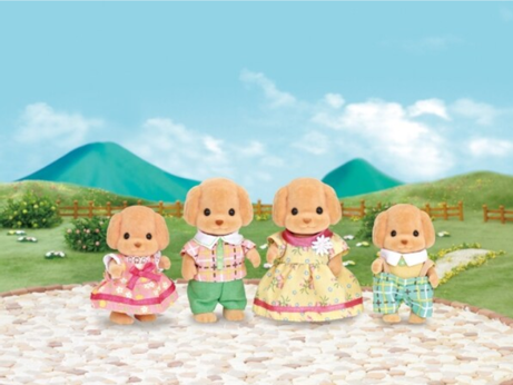Sylvanian Families Toy-Poodle Familie 4stk (366-5259)