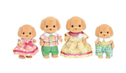 Sylvanian Families Toy-Poodle Familie 4stk (366-5259)