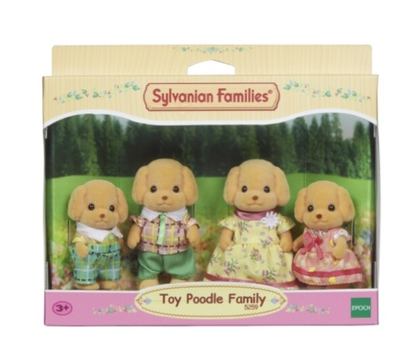 Sylvanian Families Toy-Poodle Familie 4stk (366-5259)