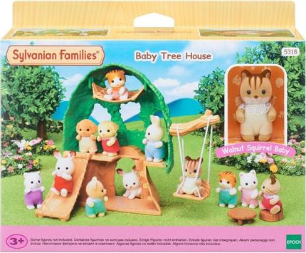 Sylvanian Families Trehytte Ekornbaby (366-5318)