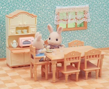 Sylvanian Families Spisestue Sett