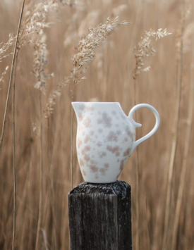 Wik & Walsøe Slåpeblom Fløtemugge Rosa 25cl