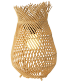 Kaemingk Lanterne Solcelle Rattan Natur H36 (487-898766)