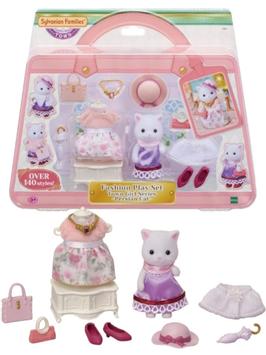 Sylvanian Families Byjente Persian Cat Motesett (366-5461)