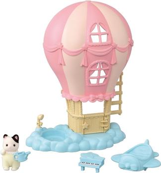 Sylvanian Families Luftballong Lekehus Baby Tuxedo-Cat (366-5527)