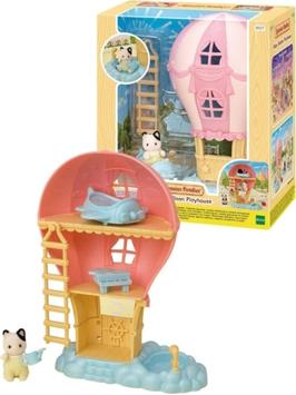 Sylvanian Families Luftballong Lekehus Baby Tuxedo-Cat (366-5527)