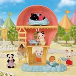 Sylvanian Families Luftballong Lekehus Baby Tuxedo-Cat (366-5527)