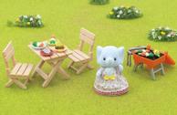 Sylvanian Families Piknikset BBQ Elefantjente (366-5640)