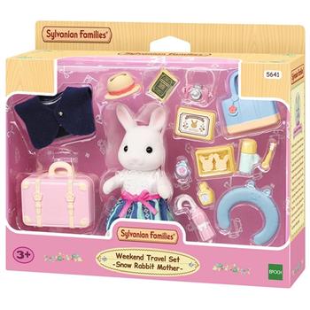 Sylvanian Families Reisesett Weekend Snøkanin Mamma (366-5641)