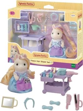 Sylvanian Families Pony's Frisørsett med figur