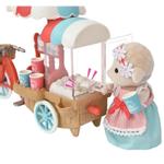 Sylvanian Families Popcorn-Sykkelvogn og Sauemor Barbara (366-5653)