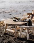Canadian Outdoor Log Rundt bord Ø90 Sedertre (340-2505)