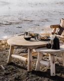 Canadian Outdoor Log Rundt bord Ø90 Sedertre (340-2505)