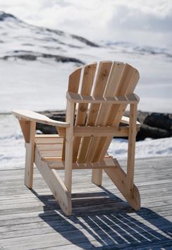 Canadian Outdoor Caribou Lodge-Premium Stol Sedertre Adirondack (340-2566)
