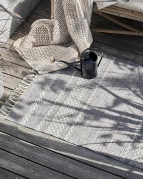 House Doctor Ciero Gulvmatte Lys Grå 85x130 Resirkulert-plast