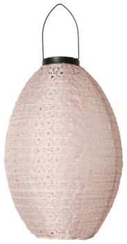 C'est Bon  Lanterne Solcelle Oval Lys-Rosa H32 (724-CB431.995.03)