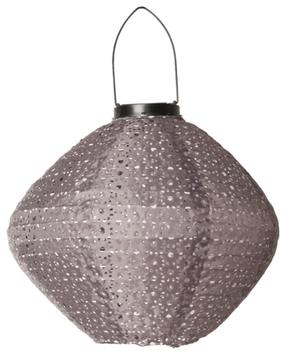 C'est Bon  Lanterne Solcelle Snurretopp Mørk-Grå H25