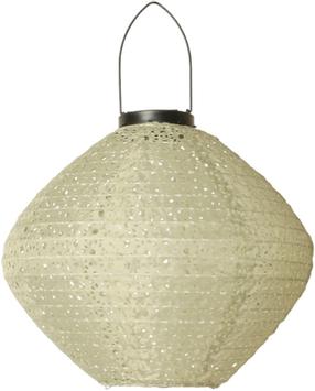 C'est Bon  Lanterne Solcelle Snurretopp Grønn H25