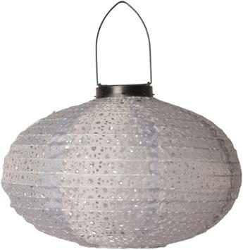 C'est Bon  Lanterne Solcelle Ellipse Grå H20