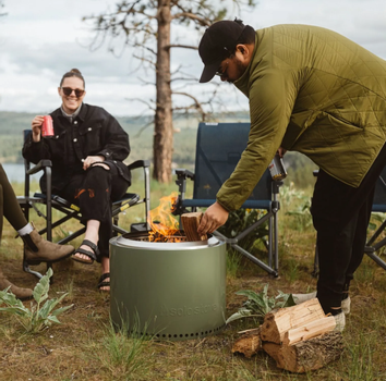 Solo Stove Bålpanne Yukon2.0 Kit Olive med askeskuff (777-SSYUK-SD-27-2.0-DEEPOLIVE)