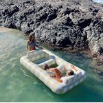 Sunnylife Bademadrass Dobbel Mango-Bay Sennep (590-S41THCLR)
