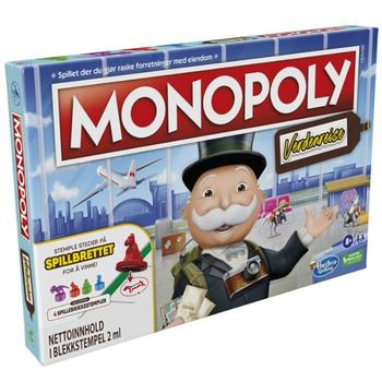 HASBRO Brettspill Monopol Verdensreise  (351-5859541)