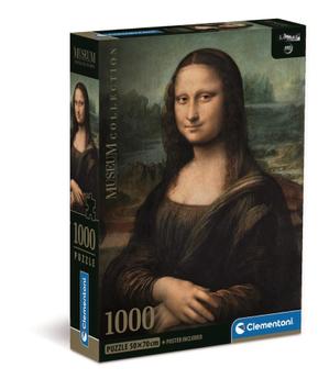 Clementoni Puslespill 1000 brikker Mona-Lisa Leonardo
