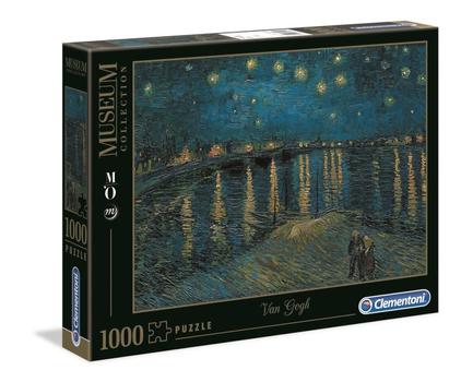 Clementoni Puslespill 1000 brikker Van-Gogh Starry-Night  (351-5857369)