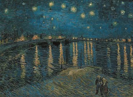 Clementoni Puslespill 1000 brikker Van-Gogh Starry-Night  (351-5857369)