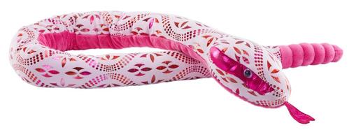 Wild Republic Kosedyr Slange Pink-Blossom Plysj 137cm  (351-5860026)