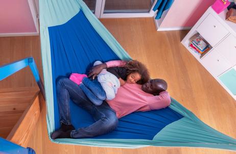 La Siesta Moki Hengekøye Maxi med oppheng, Dolphy (132-MOK16-33)