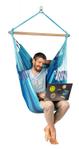 La Siesta Habana Hengestol Basic Organic-Cotton Lagoon (132-HAC14-33)
