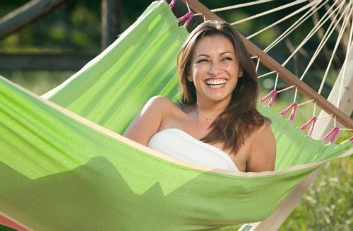 La Siesta Fruta Hengekøye HamacTex®-Værbestandig Single Kiwi (132-FRR11-4)