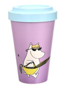 Mummi To-Go Kopp På Stranden Lilla 450ml