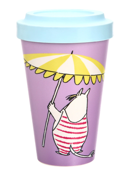 Mummi To-Go Kopp På Stranden Lilla 450ml (708-SNORM99B)