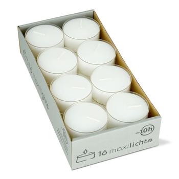 Magnor Glassverk Telys Hvit Klar Kopp Ø5, 6 16pk (655-040020)