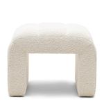 Riviera Maison Brera Puff Hvit Sand H65 (443-9819001)