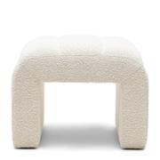 Riviera Maison Brera Puff Hvit Sand H65