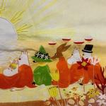 Mummi Pute "Solnedgang" (532-MMCUSSUN001)