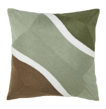 Svanefors  Claire Putetrekk 45x45cm bomull mosegrønn